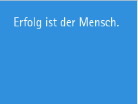 Erfolg ist der Mensch